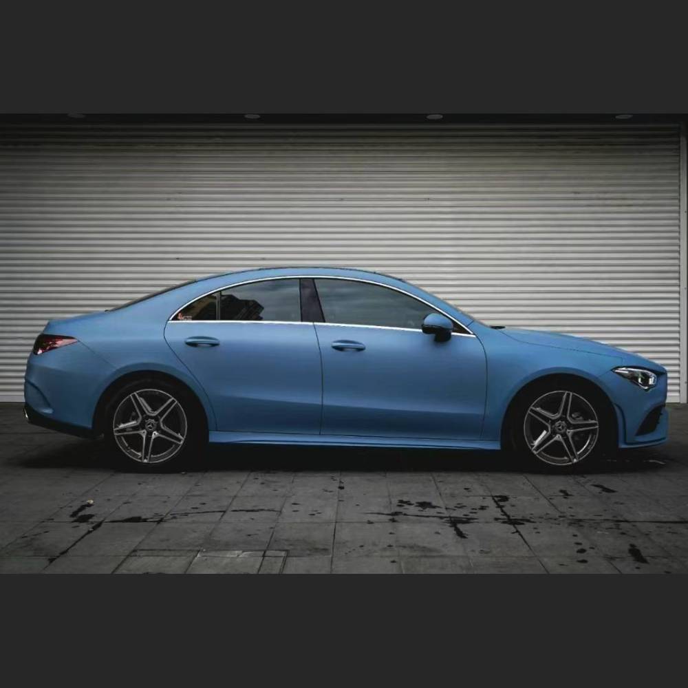Ravoony Plus Ultimate Flat China Blue Car Wrap