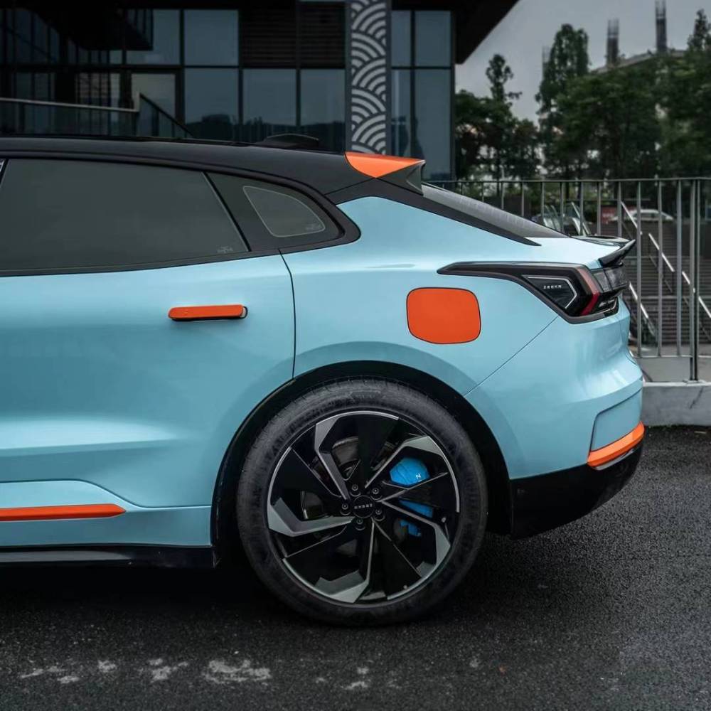 Ravoony Plus Glossy Crystal Light Blue Car Vinyl Wrap