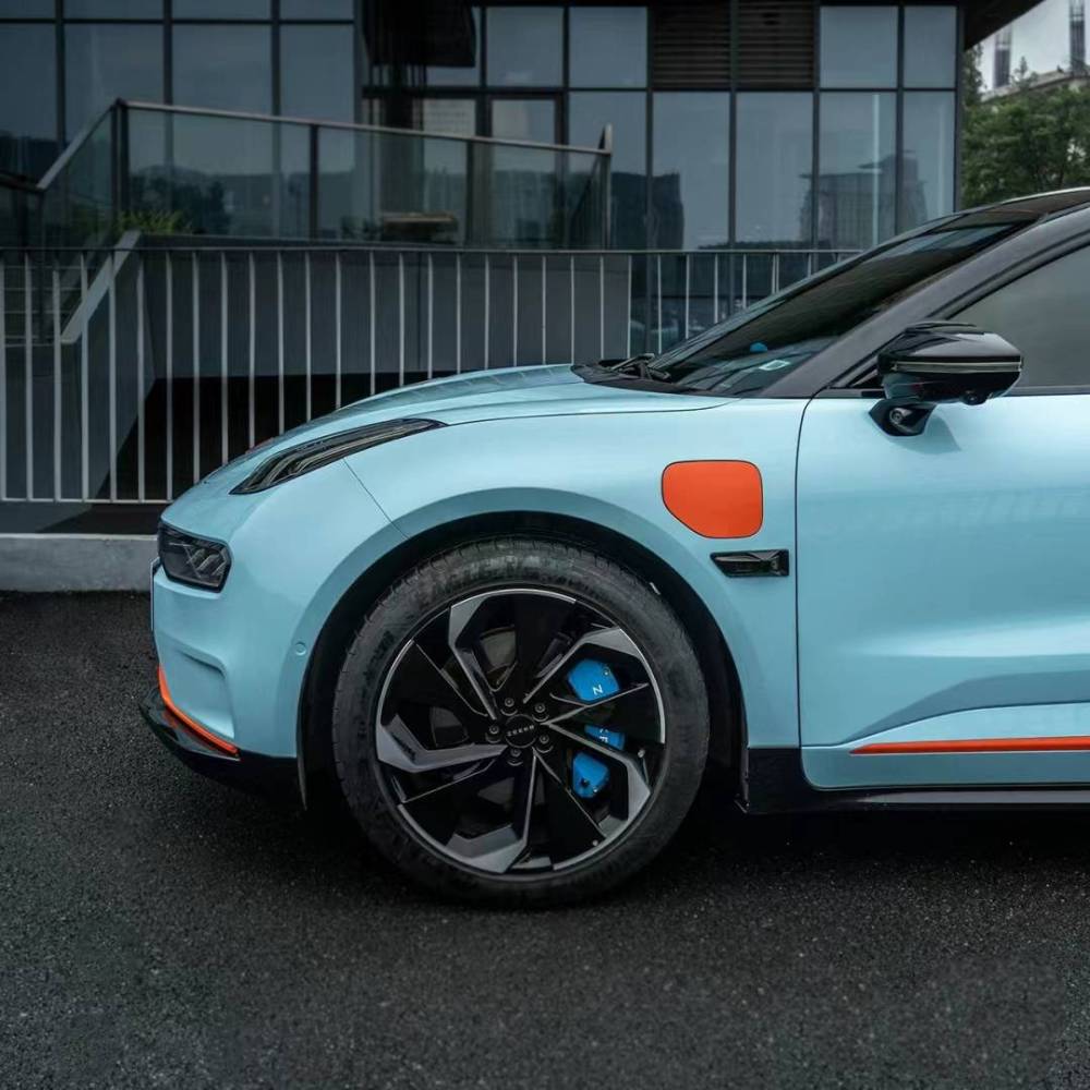 Ravoony Plus Glossy Crystal Light Blue Car Vinyl Wrap