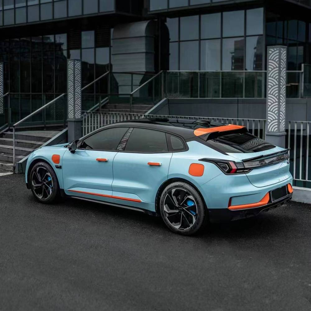 Ravoony Plus Glossy Crystal Light Blue Car Vinyl Wrap