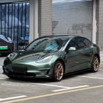 Ravoony Plus PET Liquid Alpine Green Car Vinyl Wrap
