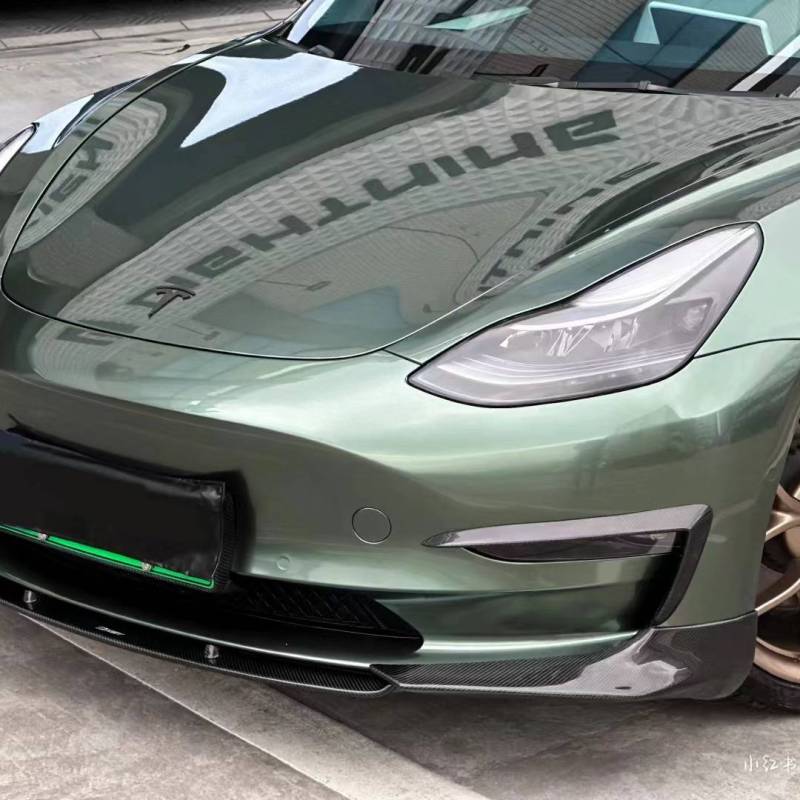 Ravoony Plus PET Liquid Alpine Green Car Vinyl Wrap