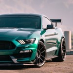 Ravoony Plus PET Gloss Paint Metallic Isle Of Man Green Car Vinyl Wrap