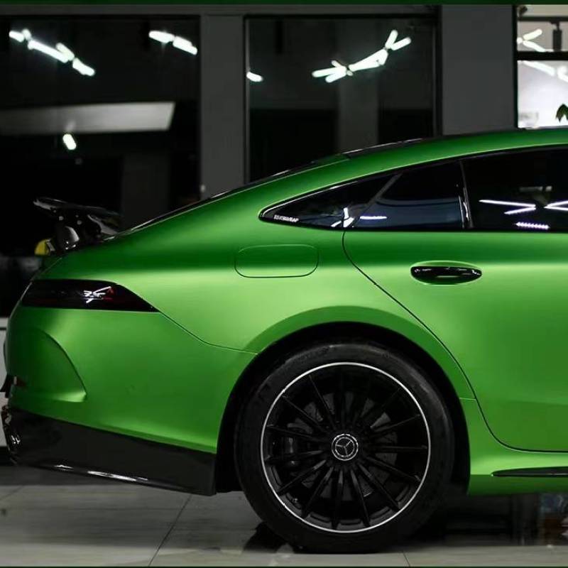 Ravoony Plus Ultra-Matte Flame Green Car Wrap