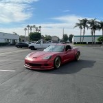 Ravoony Plus Matte Red Metallic Car Vinyl Wrap