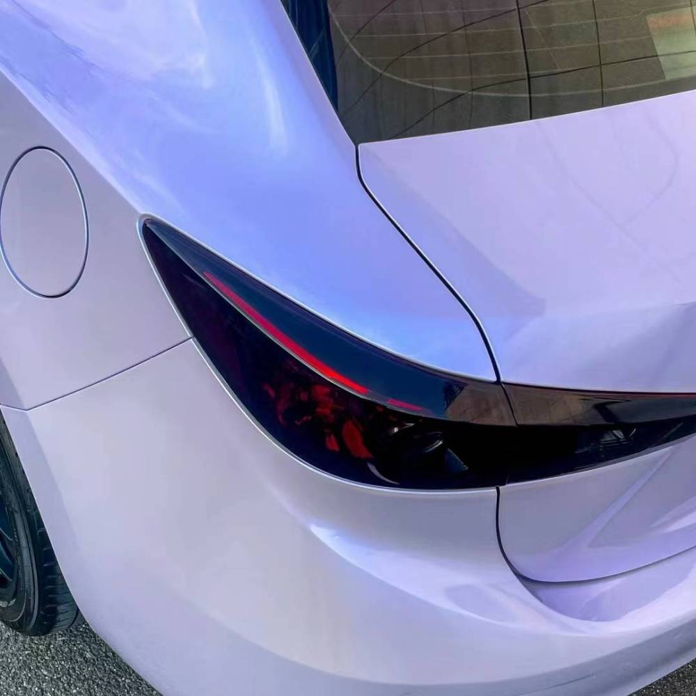 Ravoony Plus Twin Silver Purple Car Vinyl Wrap