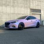 Ravoony Plus Twin Silver Purple Car Vinyl Wrap