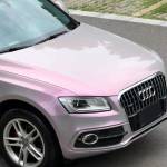 Ravoony Plus Twin Candy Grey Red Color Fliper Car Wrap Audi Q5 Wrap