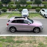 Ravoony Plus Twin Candy Grey Red Color Fliper Car Wrap Audi Q5 Wrap