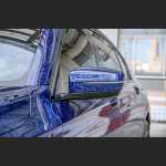 Ravoony Plus Glossy Carbon Fiber Forging Blue Vinyl Car Wrap