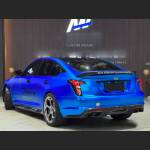 Ravoony Plus Matte Chrome Blue Car Wrap