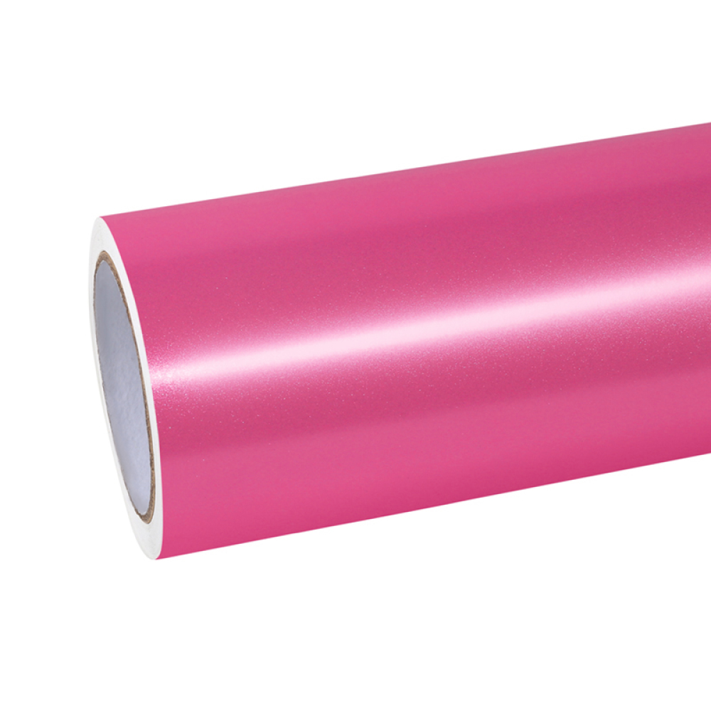 Ravoony Plus Pure Metal Princess Pink Car Vinyl Wrap