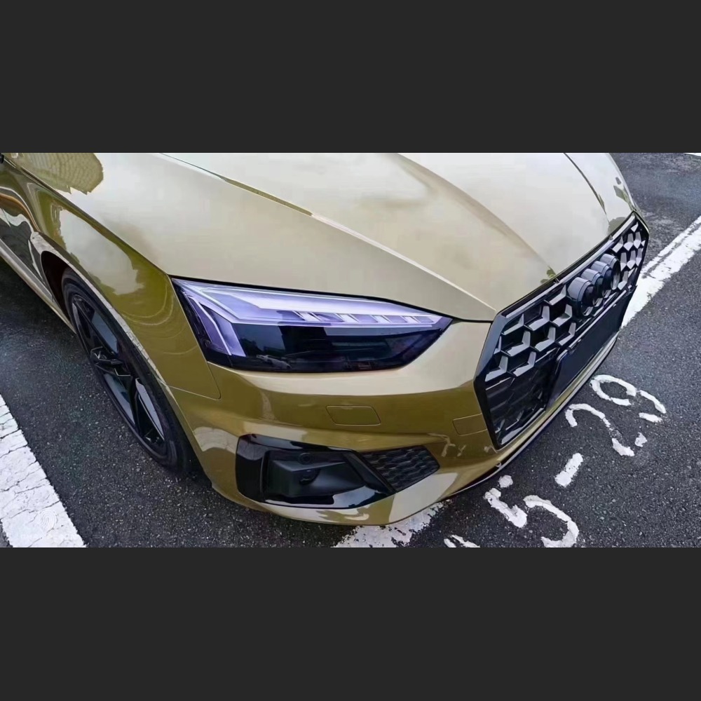 Ravoony Plus Glossy Crystal Fir Green Car Vinyl Wrap