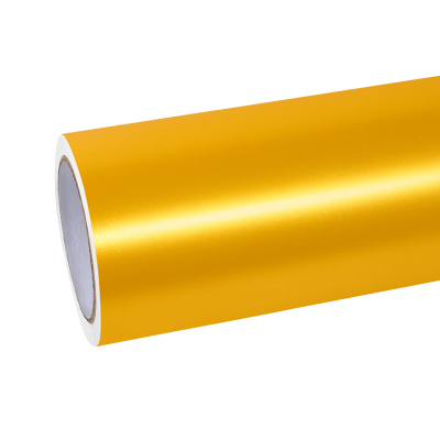 Ravoony Plus Matte Pure Metal Yellow Gold Vinyl Wrap 01
