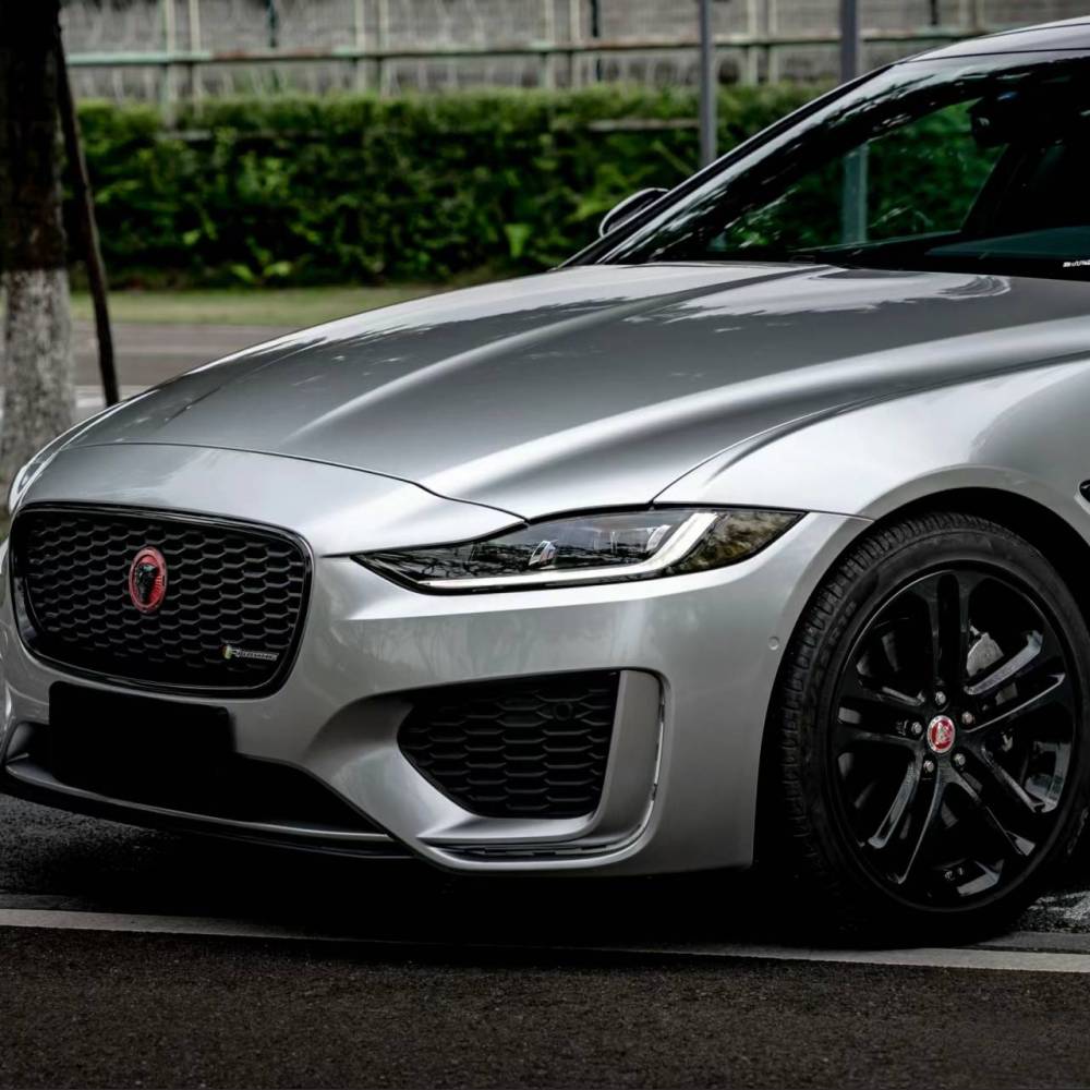 Ravoony Plus Porsche Gloss Liquid Metal Silver Car Wrap