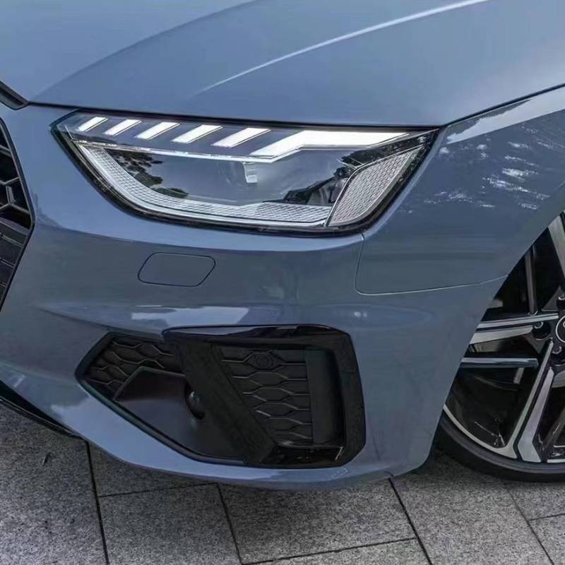 Ravoony Plus Glossy Crystal Cement Grey Car Wrap