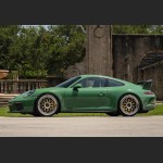 Ravoony Plus Porsche Gloss Olive Green Vinyl Car Wrap