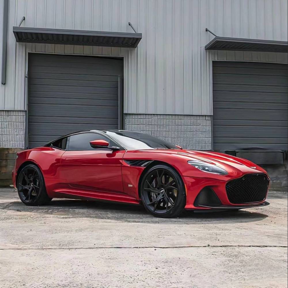 Ravoony Plus Glossy Metallic Paint Fire Red Vinyl Car Wrap