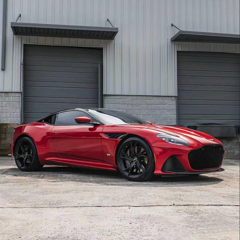 Ravoony Plus Glossy Metallic Paint Fire Red Vinyl Car Wrap