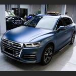 Ravoony Plus Matte Heavy Metalic Rainbow Blue Car Wrap