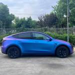 Ravoony Plus Matte Auroral Blue Purple Car Wrap