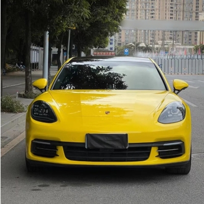 Ravoony Basic High Glossy Racing Yellow Vinyl Wrap 02