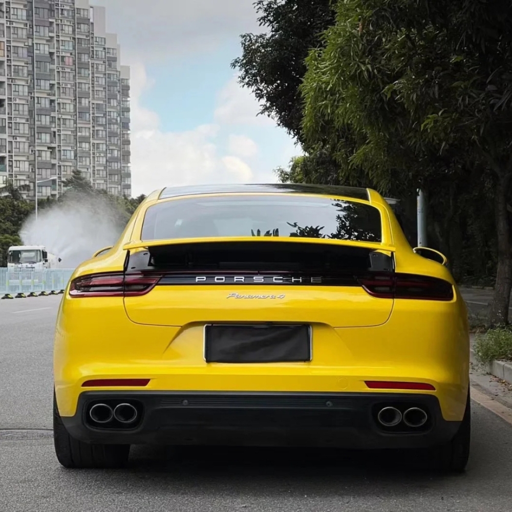 Ravoony Basic High Glossy Racing Yellow Vinyl Wrap