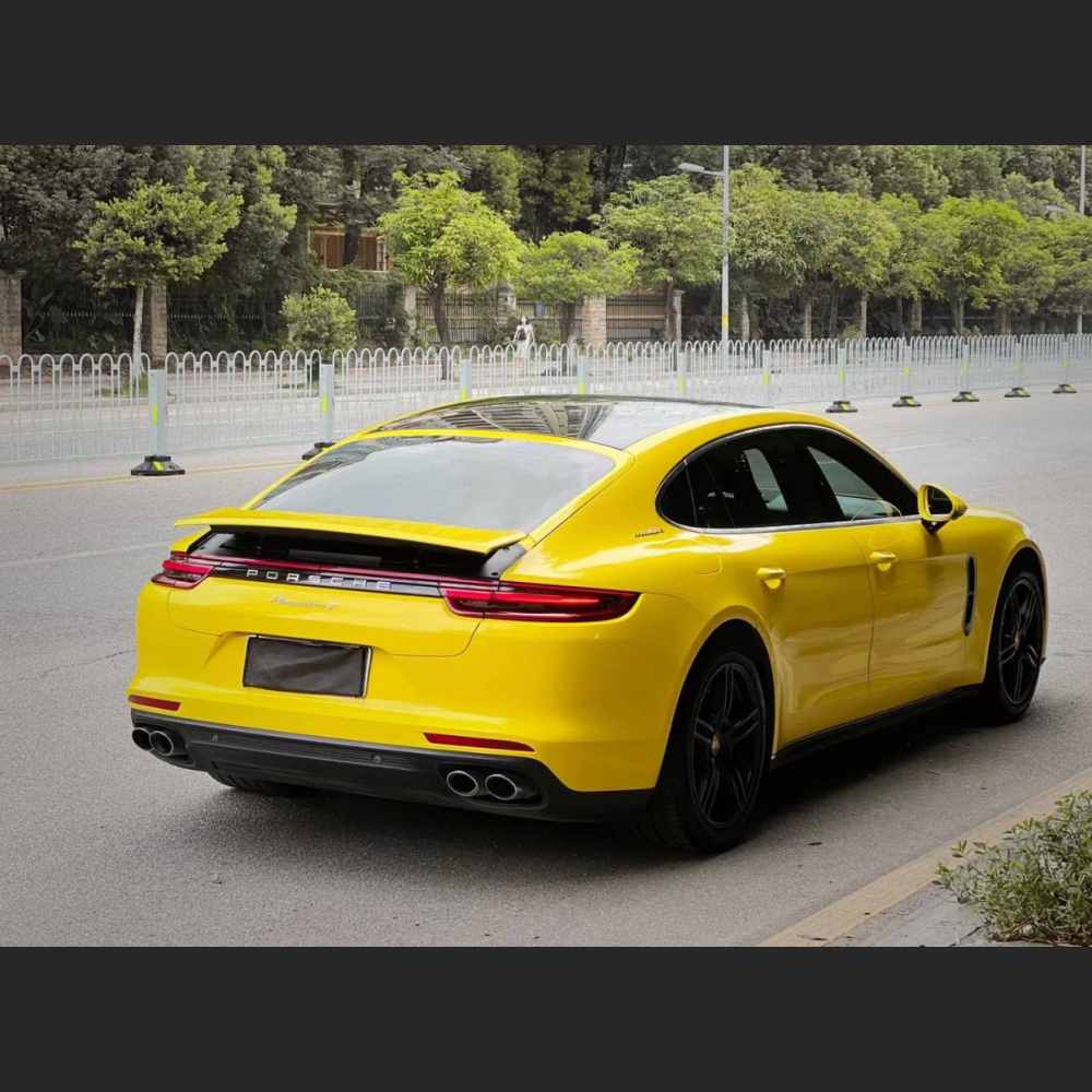 Ravoony Basic High Glossy Racing Yellow Vinyl Wrap