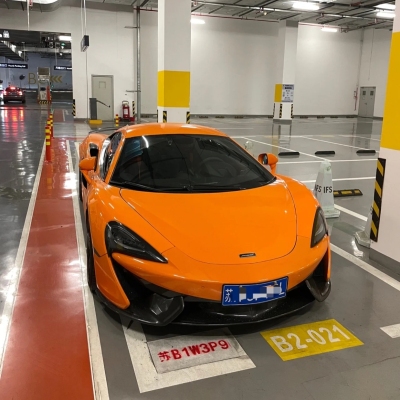 Ravoony Basic Gloss Crystal Mclaren Orange Wrap 02
