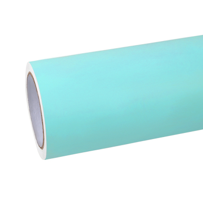 Ravoony Plus Matte Tiffany Blue Car Wrap 01