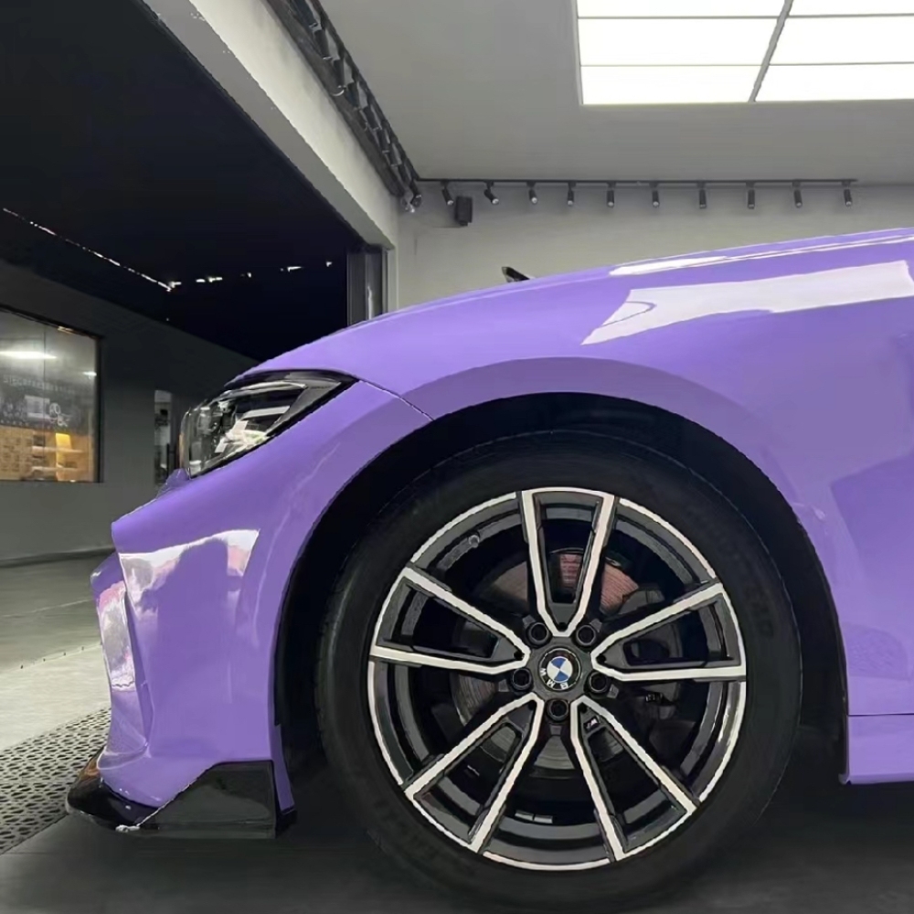 Ravoony Basic Glossy Lavender Purple Car Wrap
