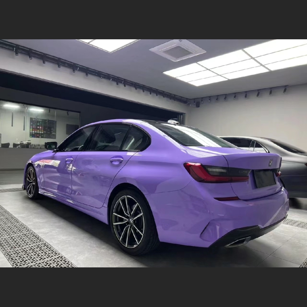 Ravoony Basic Glossy Lavender Purple Car Wrap