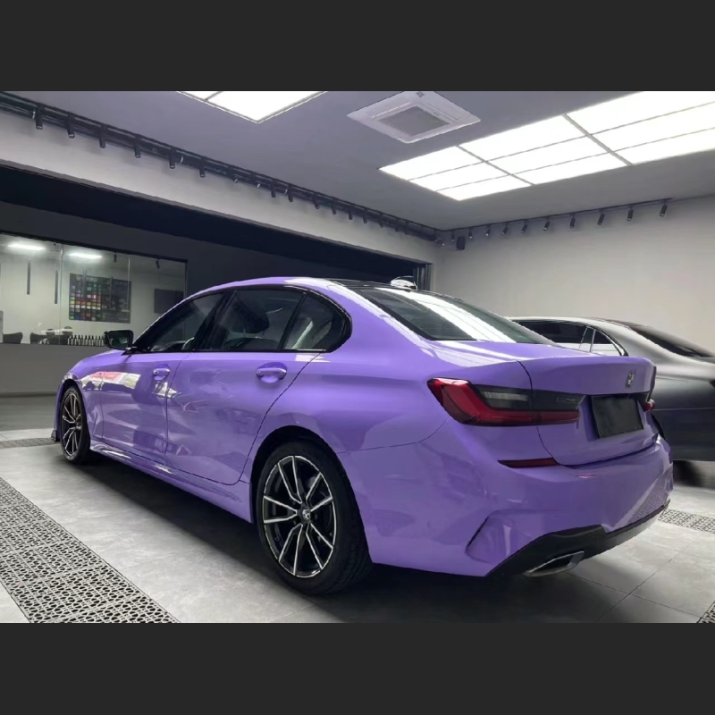Ravoony Basic Glossy Lavender Purple Car Wrap