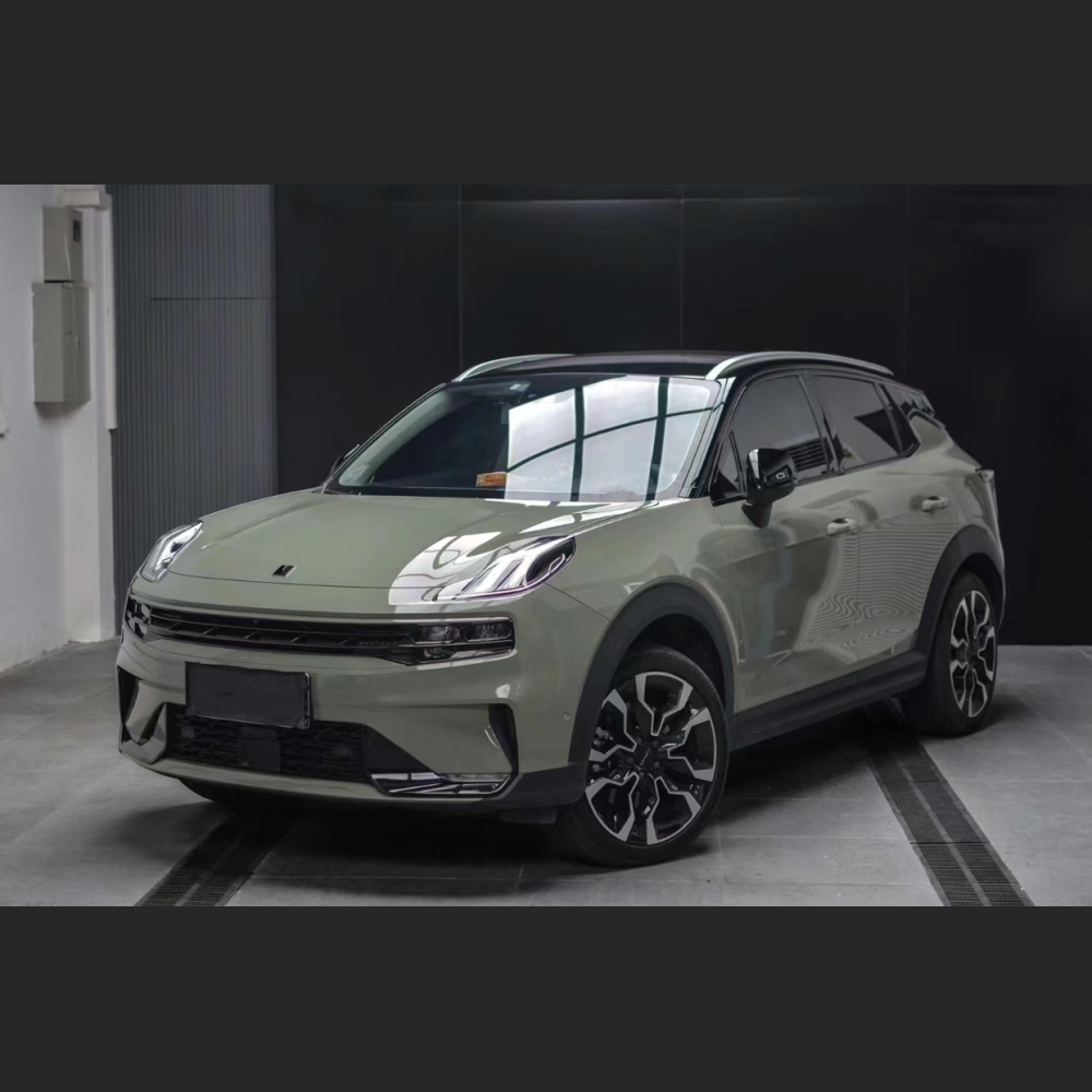 Ravoony Basic Gloss Khaki Green Car Vinyl Wrap
