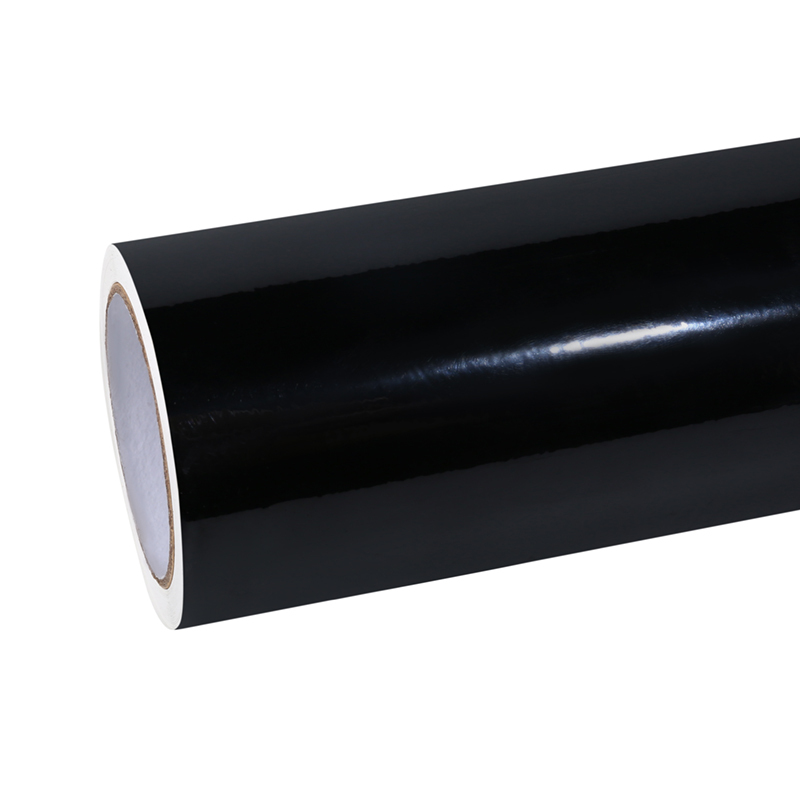Ravoony Plus Super Gloss PET Piano Black Car Wrap