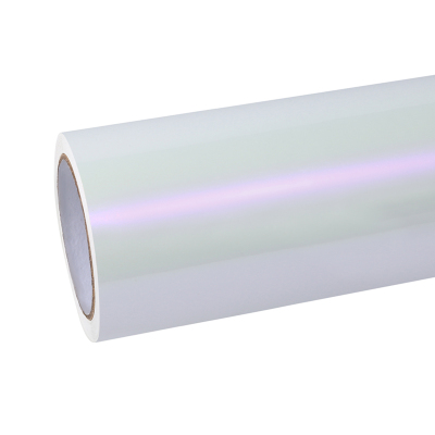 Ravoony Plus Glossy White to Purple Vinyl Car Wrap 01
