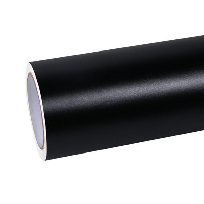 Ravoony Plus Matte Black Car Vinyl Wrap 01