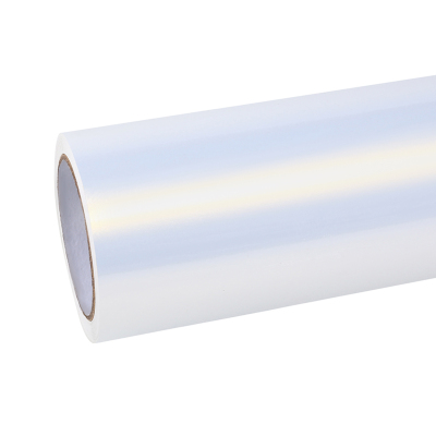    Ravoony Plus Satin Ceramic White to Gold Car Wrap 01