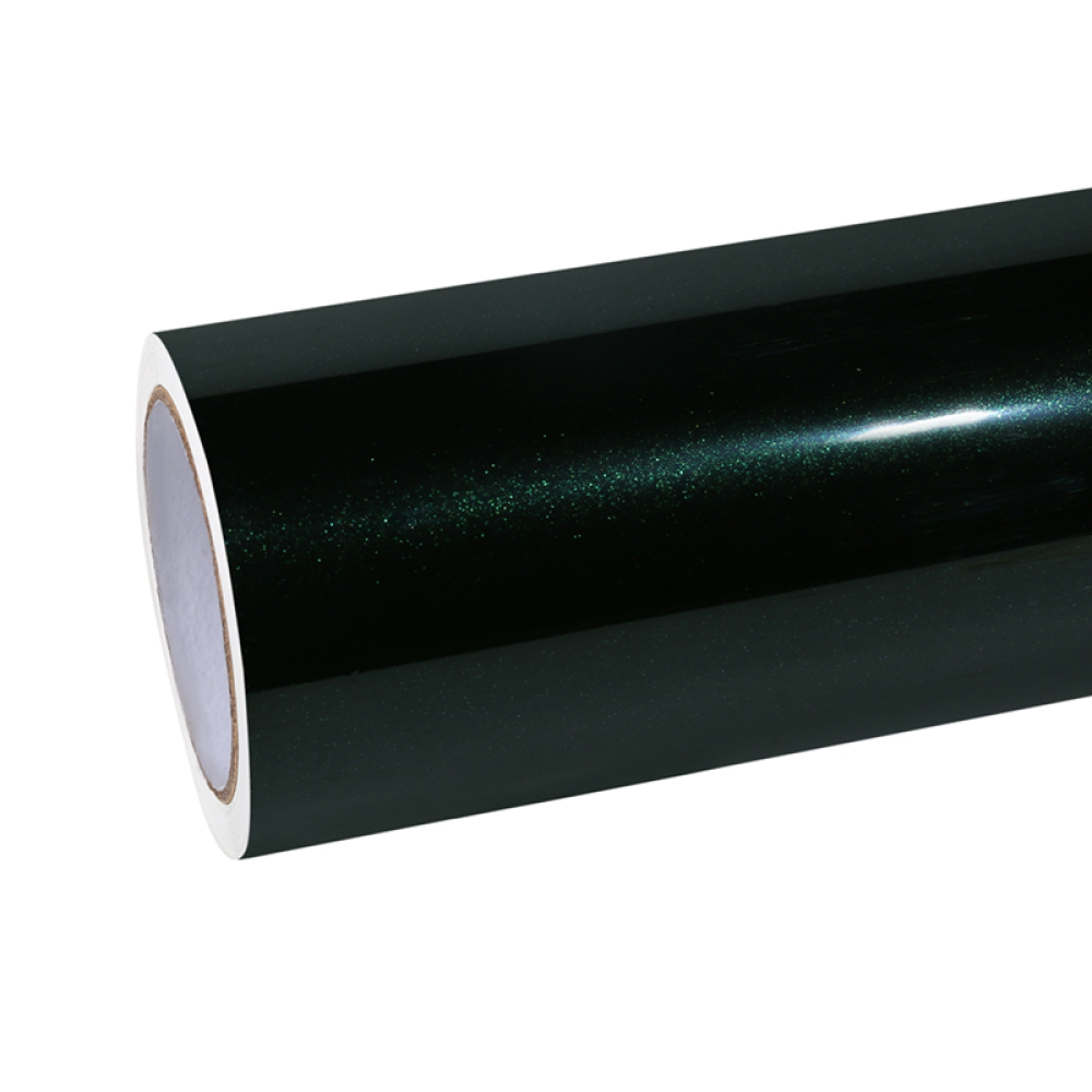 Ravoony Plus Gloss Pearlized Benz Emerald Green Car Vinyl Wrap