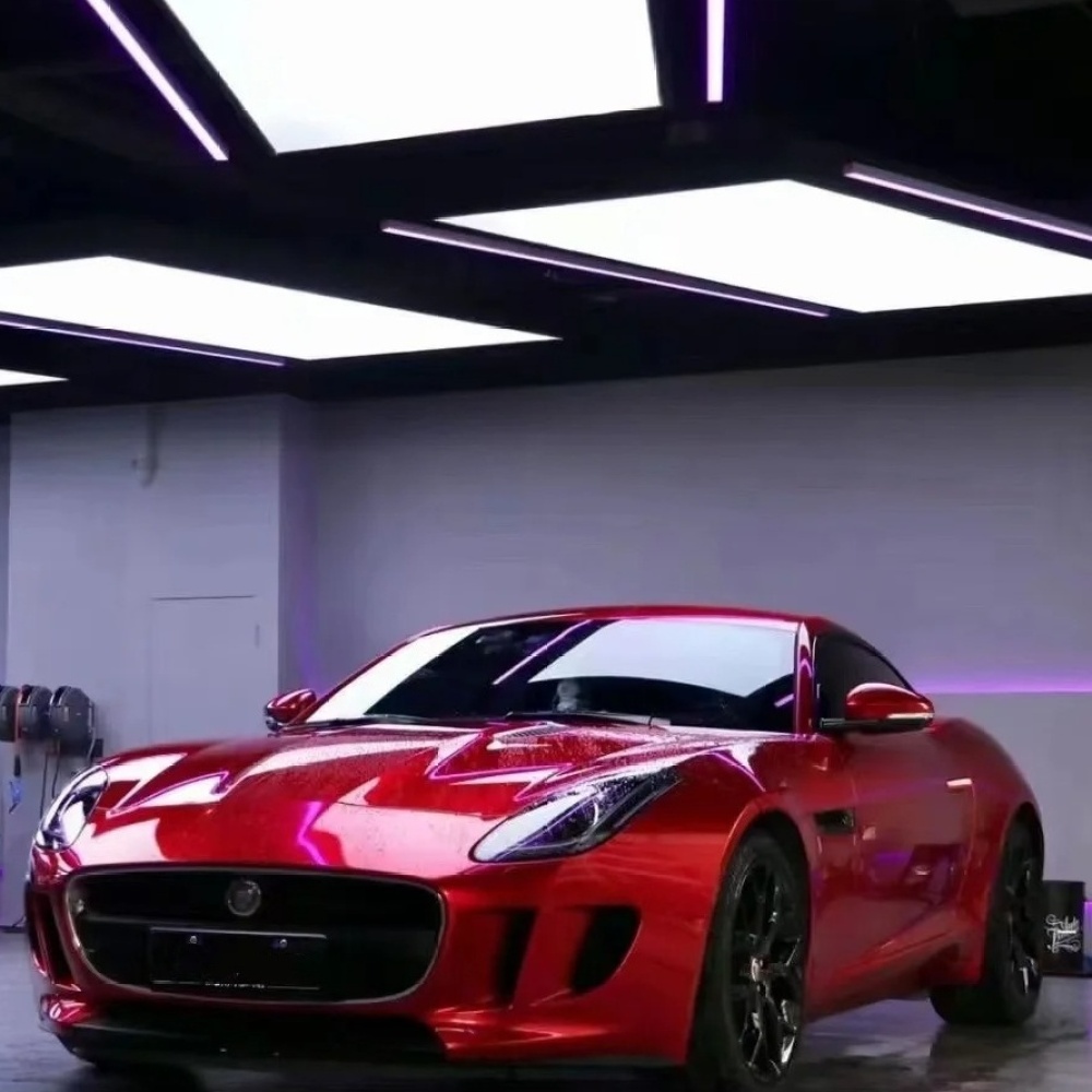 Ravoony Basic Tesla Gloss Midnight Cherry Red Vinyl Car Wrap