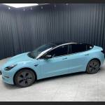 Ravoony Pro TPU Glossy Crystal Light Blue PPF Film