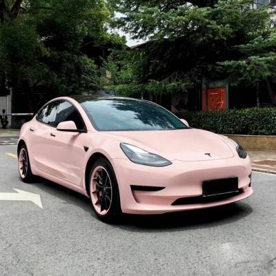 Ravoony Pro TPU Glossy Baby Pink PPF Film 02