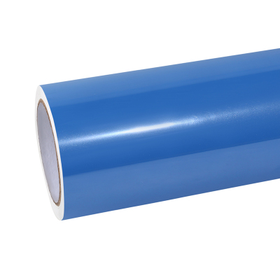 Ravoony Basic Gloss Abudhabi Blue Car Vinyl Wrap 01