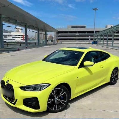 Ravoony Basic BMW Gloss São Paulo Yellow Car Vinyl Wrap 02