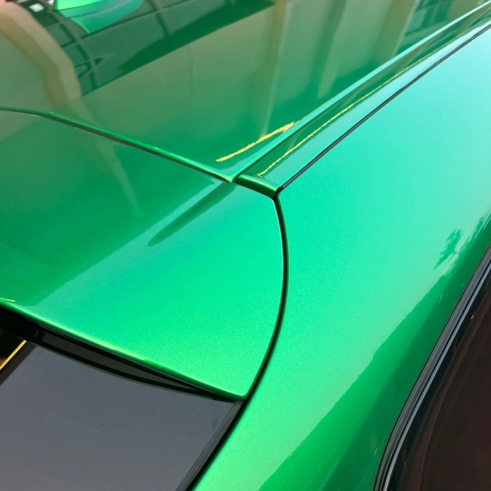 Ravoony Basic Gloss Paint Metallic Isle Of Man Green Car Vinyl Wrap