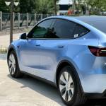 Ravoony Pro TPU Glossy Metal Paint Mist Blue PPF Film