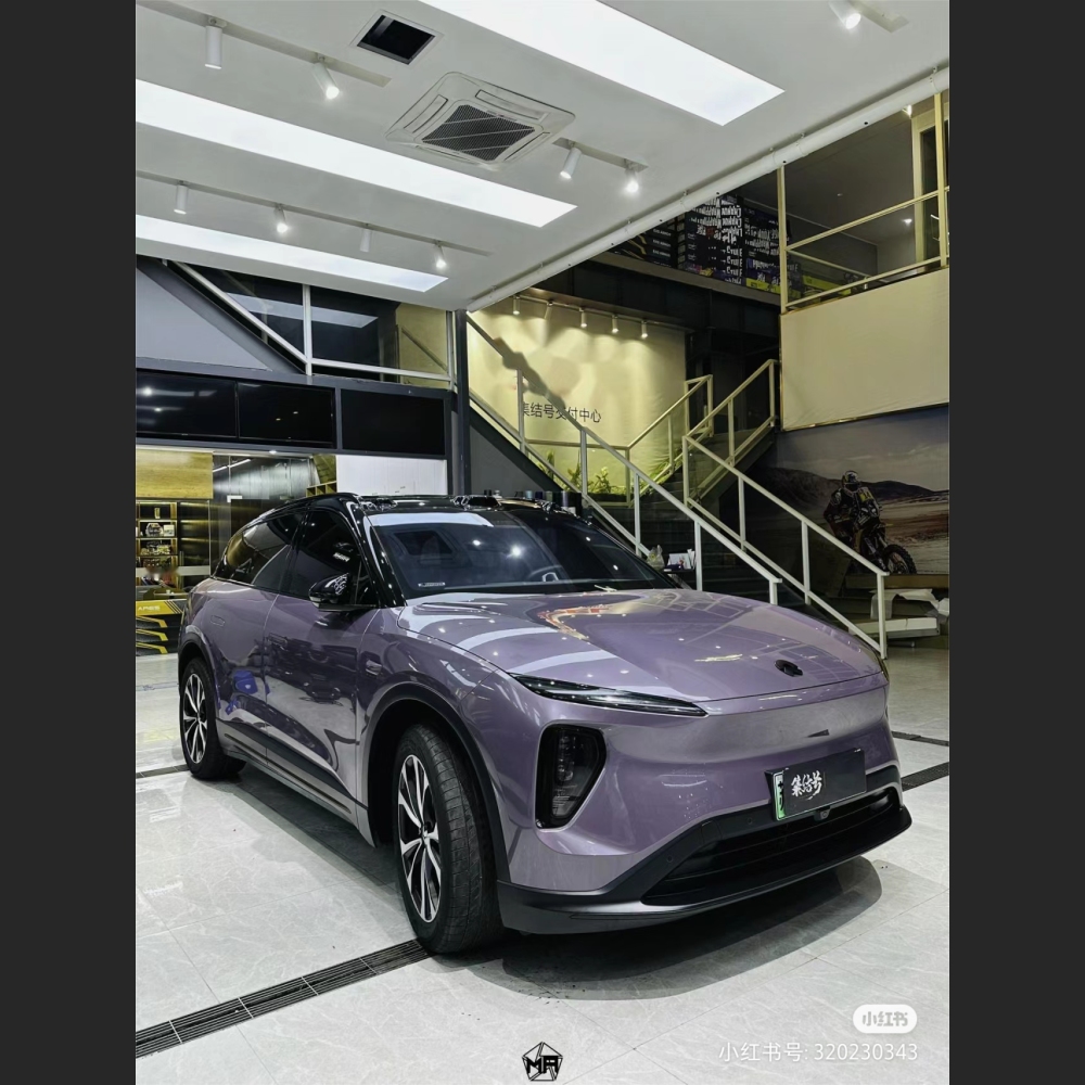 Ravoony Plus PET Gloss Spiritual Realm Purple Car Wrap
