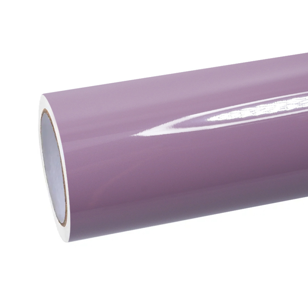 Ravoony Plus PET Glossy Oolong Milk Tea Pink Car Wrap