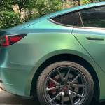 Ravoony Plus Matte Chameleon Spring Green Car Wrap