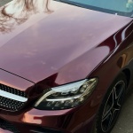 Ravoony Basic Gloss Black Rose Vinyl Wrap
